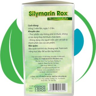 Silymarin Rox Xanh Lá - Rostex - Vinaphar - Vitamin Phục Hồi
