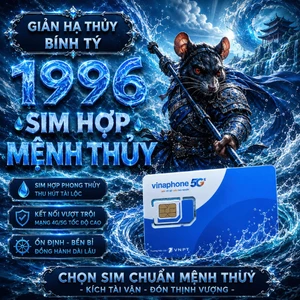 Sim Số Đẹp Hợp Tuổi 1996 Bính Tý Mệnh Giản Hạ Thủy Thu Hút Tài Lộc , sim Vinaphone phong thủy