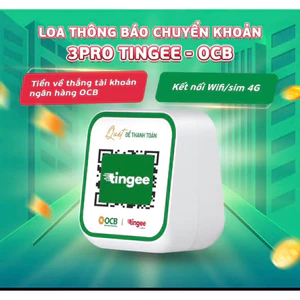 Loa OCB - Tingee I Loa đọc thông báo chuyển khoản chính hãng I Bảo hành 12 tháng