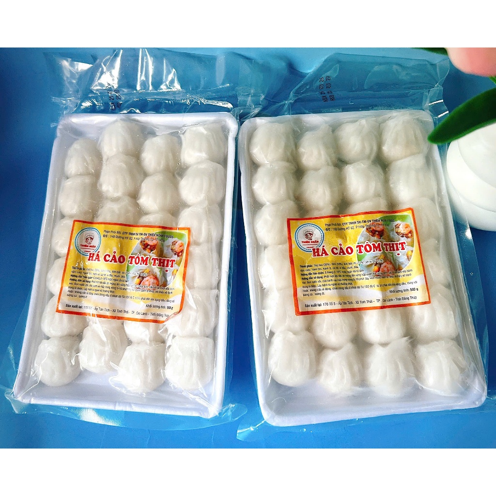 500g Há cảo nhân tôm thịt siu ngon
