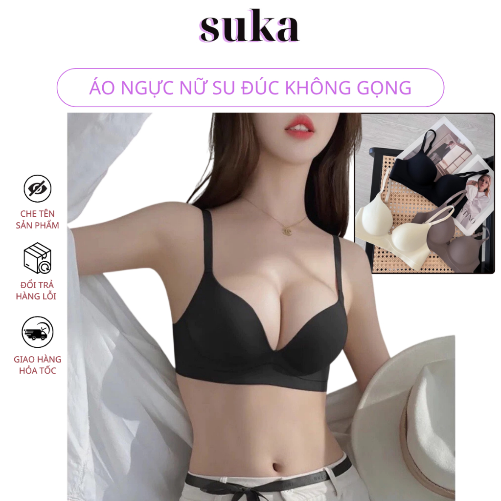 Áo Ngực Không Gọng Su Đúc Nâng Ngực Mềm Mịn Tôn Dáng Thiết Kế Cao Cấp Áo Ngực Mặc Áo Dài Đẹp 977