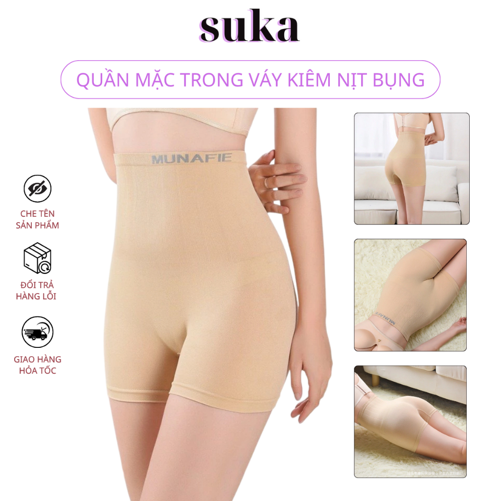 Quần mặc trong váy , quần lót nữ kiêm nịt bụng 1168