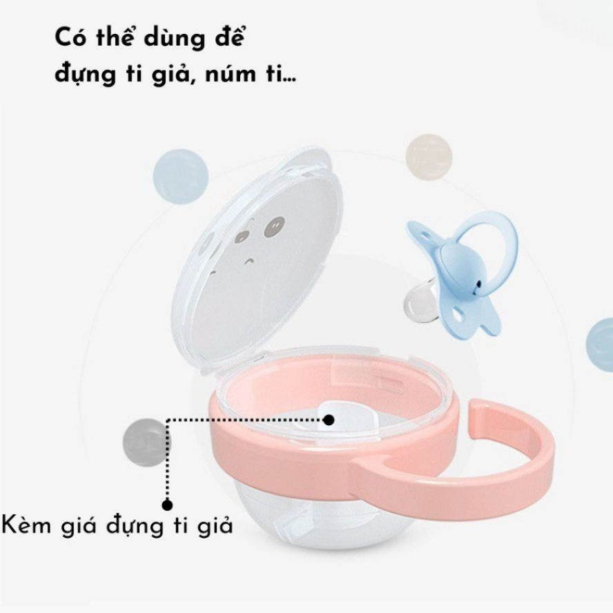 Hộp Đựng Ti Giả DouDou Nhựa PP Trong Suốt An Toàn Cho Bé A30