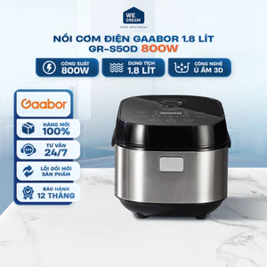 Nồi Cơm Điện Tử Gaabor GR-S50D 1.8L - Hàng Chính Hãng