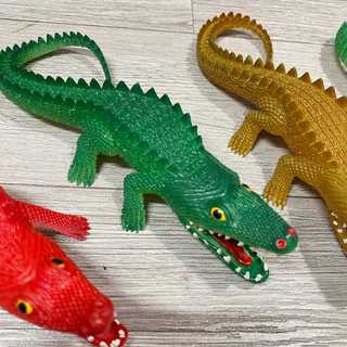 Đồ Chơi Cá Sấu Cao Su Cho Bé – Mềm Dẻo, Nhiều Màu Sắc, Vui Chơi An Toàn