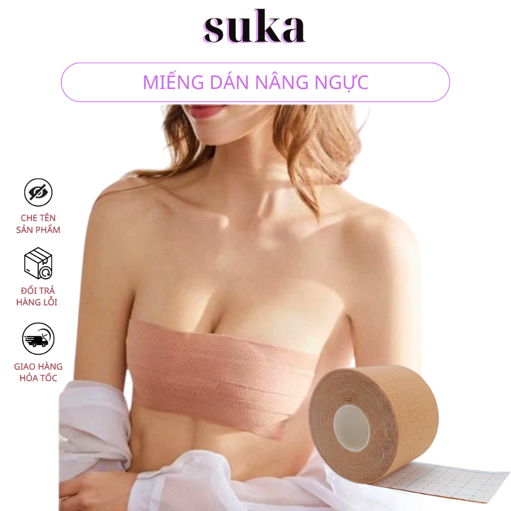 Miếng dán nâng ngực, cuộn dán ngực tạo được nhiều kiểu nâng ngực đa năng 2021