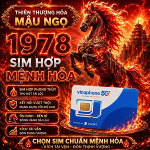Sim Hợp Người Mệnh Hỏa Sinh Năm 1978 Mậu Ngọ Thiên Thượng Hỏa, Sim Số Đẹp Hợp Tuồi Hợp Mệnh