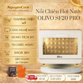 [QUÀ TẶNG KHÔNG BÁN] BỘ PHỤ KIỆN INOX DÀNH CHO NỒI CHIÊN HƠI NƯỚC OLIVO