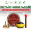 Hộp 100 viên nụ trầm hương Tân Nguyên, thơm dịu, xông nhà, thanh lọc không khí, khử ẩm