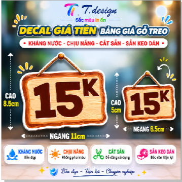 Decal Giả Gỗ Dễ Thương Chỉ Từ 15k 🌈 Giao Hàng Miễn Phí Dán Trang Trí Quán Cà Phê và Ăn Uống
