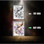 Tranh đèn led 3D đổi màu One Piece -Luffy - Zoro - Sanji - Tranh đèn led 3D ANIME trang trí bàn làm việc, đèn ngủ