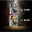 Tranh đèn led 3D đổi màu One Piece -Luffy - Zoro - Sanji - Tranh đèn led 3D ANIME trang trí bàn làm việc, đèn ngủ