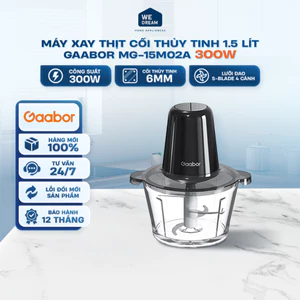 Máy Xay Thịt Gaabor MG-15M02A 2L 350W - Hàng Chính Hãng