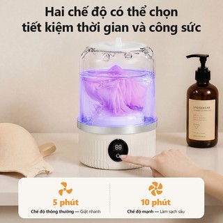 Kawu máy giặt đồ lót không dây Giặt mô phỏng như giặt tay Ức chế vi khuẩn bằng ion bạc Máy Giặt Tất