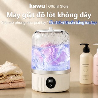 Kawu máy giặt đồ lót không dây Giặt mô phỏng như giặt tay Ức chế vi khuẩn bằng ion bạc Máy Giặt Tất