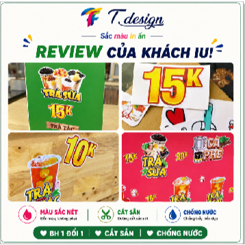 (Giao Đơn Từ 15k) Decal Giá Tiền Chống Nước 3D 🌈𝑭𝒓𝒆𝒆𝒔𝒉𝒊𝒑 Giấy Dán Giá Tiền Tem Trang Trí Quán Trà Sữa, Cà Phê