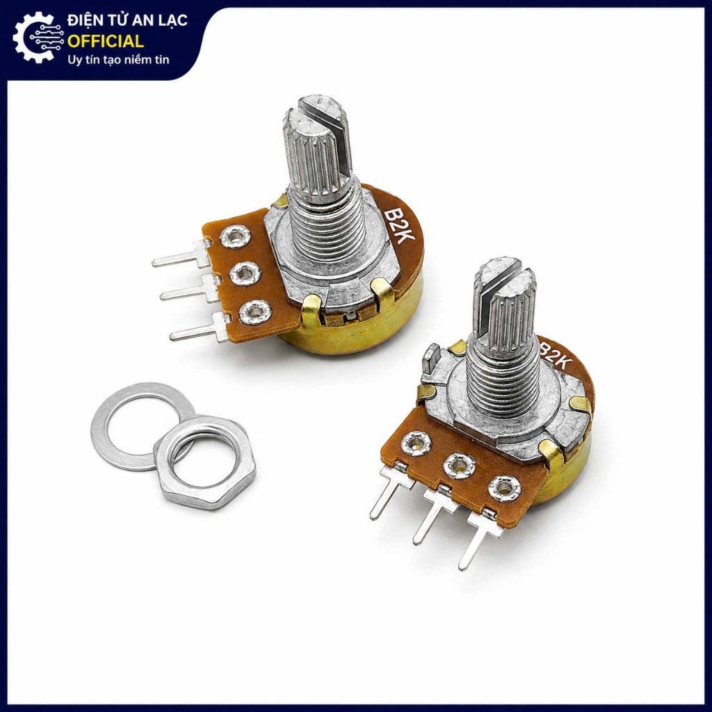 Chiết áp đơn WH148 B1K 2K 5K 10K 20K 50K 100K 250K 500K 1M Chiết áp điều chỉnh volume