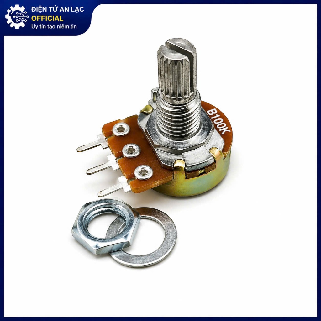 Chiết áp đơn WH148 B1K 2K 5K 10K 20K 50K 100K 250K 500K 1M Chiết áp điều chỉnh volume