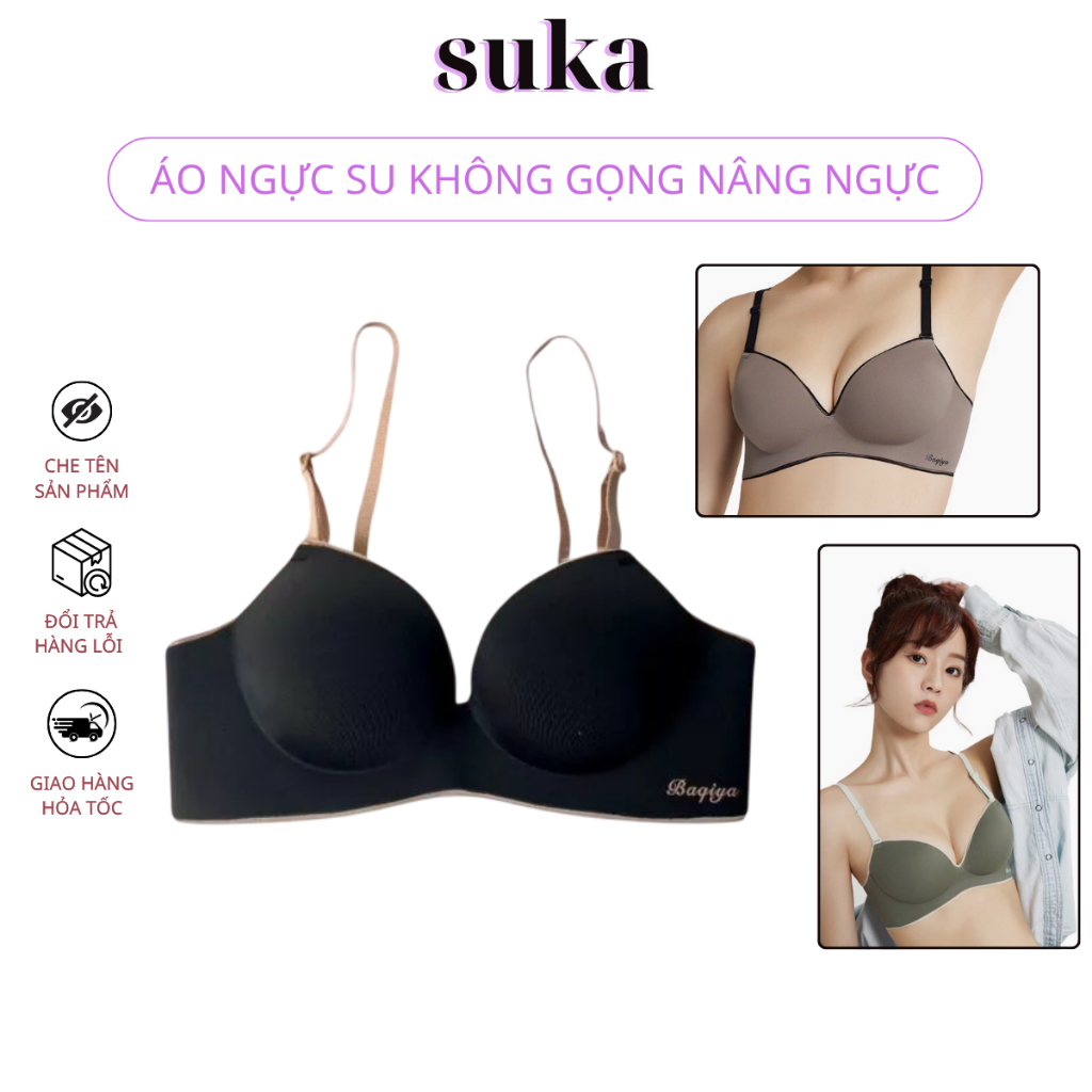 Áo Ngực Su Đúc Bàn Tay, Ao Lót Nữ Không Gọng Mềm Nâng Ngực K92