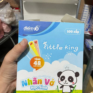 Combo 5 Xấp 60 Nhãn Vở Học Sinh Thiên Long Điểm 10 TP-NBL005 – Nhãn Dán Decal Dai Mịn Không Nhòe Mực