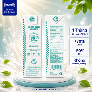Sữa Dinh Dưỡng Giàu Canxi Flex 180ml - Thùng 48 hộp