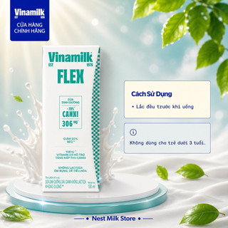 Sữa Dinh Dưỡng Giàu Canxi Flex 180ml - Thùng 48 hộp