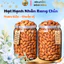 Hạt hạnh nhân rang chín ăn liền không chất bảo quản hạt loại 1 to đều túi 100g 250g 500g giá sỉ