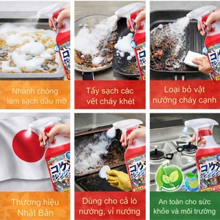 (Nội địa Nhật) Tẩy Vết Cháy Vết Khét Ở Xoong Nồi Chảo Mặt Bếp Tipo Sạch Bóng An Toàn
