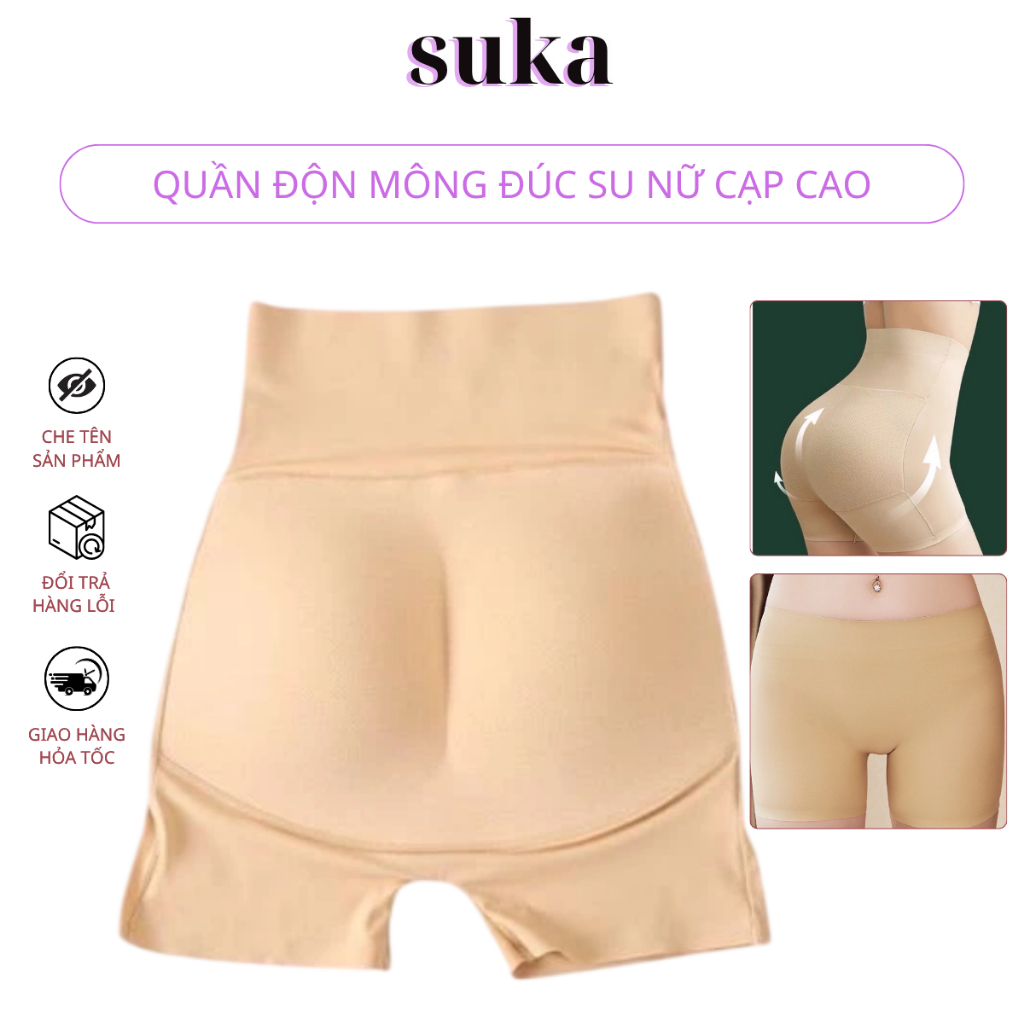 Quần độn mông đúc su nữ ,cạp cao gen bụng cao cấp 6.0