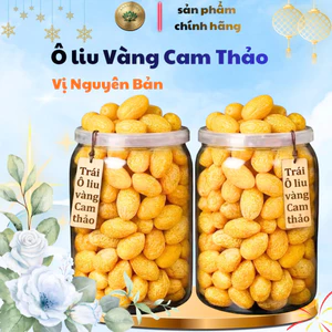 1KG Oliu vàng cam thảo loại ngon vàng đẹp ăn vặt chế biến thực phẩm tốt cho sức khoẻ sản phẩm sạch