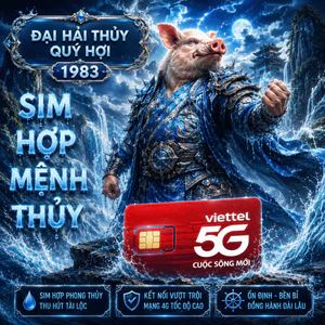 Sim Phong Thủy Hợp Tuổi 1983 Quý Hợi Sim Số Đẹp Kích Tài Lộc, Hợp Mệnh Làm Ăn