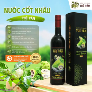 Nước Cốt Nhàu Tuệ Tâm 750ml chai thủy tinh an toàn hỗ trợ tiêu hóa và tăng đề kháng