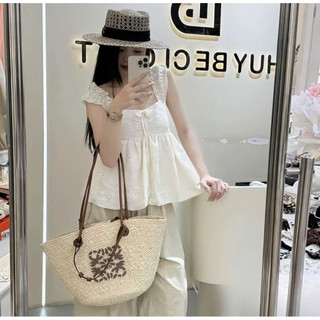 Áo Hai Dây Babydoll Chất Đũi Boi Buộc Nơ – Áo 2 Dây Tiểu Thư Vintage Hàn Quốc Siêu Xinh Sẵn SLL