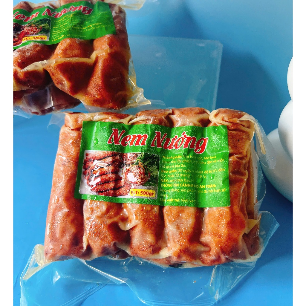 500g Nem nướng thơm ngon( 10 cây)