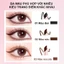 Bút kẻ mắt dạng gel kẻ mắt lâu trôi, chống thấm nước HEXZE, Gel kẻ mắt khô nhanh, không lem, không trôi