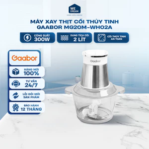 Máy Xay Thịt Gaabor MG20M-WH01A 2L 300W - Hàng Chính Hãng