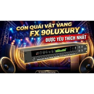 Vang Cơ FX90 Luxury Bản Nâng Cấp, Echo Reverb Riêng Biệt, Chống Hú Tốt, Điều Chỉnh Âm Sắc, Bỏ Tiếng Rít Hú