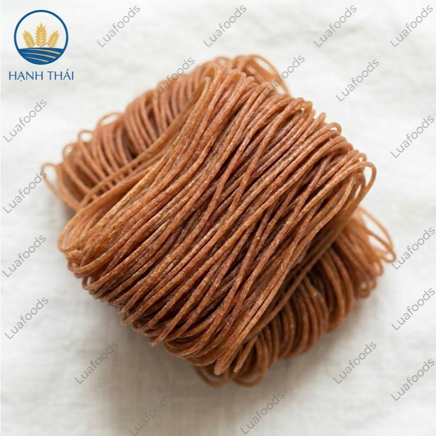 Bún Gạo Lứt Luafoods 1KG - Giàu Chất Xơ, Ít Calo - Eat Clean Giảm Cân, Healthy