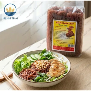 Bún Gạo Lứt Luafoods 1KG - Giàu Chất Xơ, Ít Calo - Eat Clean Giảm Cân, Healthy