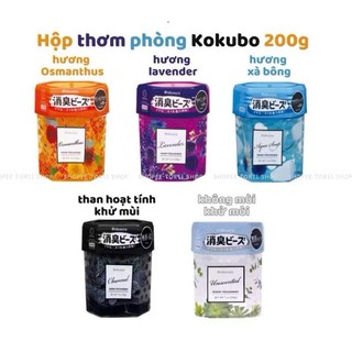 (Nội Địa Nhật) Hạt Khử Mùi Thơm Phòng Kokubo Khử Mùi Ẩm Mốc Giúp Phòng Thơm Tho Tươi Mới