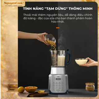 [CHÍNH HÃNG] MÁY LÀM SỮA HẠT CAO CẤP UNIE V9S PRO – DUNG TÍCH 1.75L – BẢO HÀNH 5 NĂM