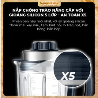 [CHÍNH HÃNG] MÁY LÀM SỮA HẠT CAO CẤP UNIE V9S PRO – DUNG TÍCH 1.75L – BẢO HÀNH 5 NĂM