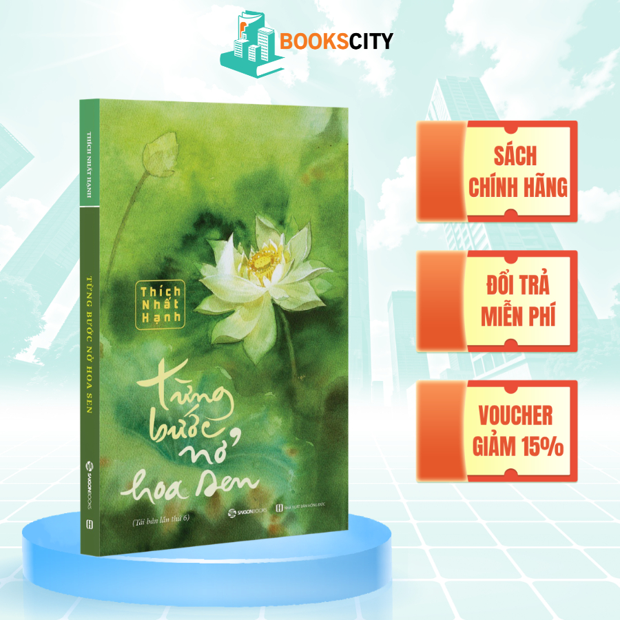 Sách - Từng Bước Nở Hoa Sen (TB) - Thích Nhất Hạnh