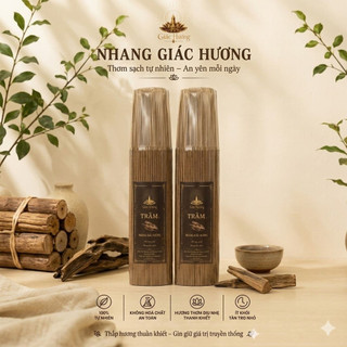 COMBO 2 BÓ CÙNG LOẠI 40CM NHANG TRẦM /ĐÀN HƯƠNG /QUẾ /GỪNG - GIÁC HƯƠNG - BÓ 500G