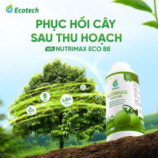 Phân Bón NUTRIMAX Eco 88 (500ml) - Phục Hồi Toàn Diện Cho Cây, Hạn Chế Vàng Lá, Ổn Định pH, Tăng Kháng Bệnh