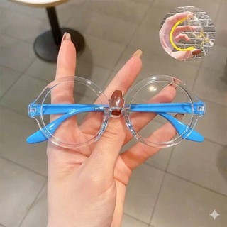 Kính trẻ em chống ánh sáng xanh kính gọng dẻo Silicone chống rơi cho bé trai và bé gái NB59-01