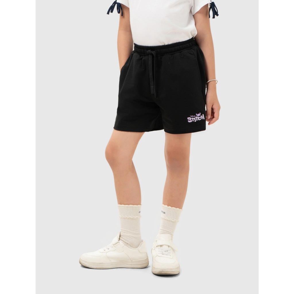 Quần short bé gái CANIFA cạp chun in hình 1BS26S010