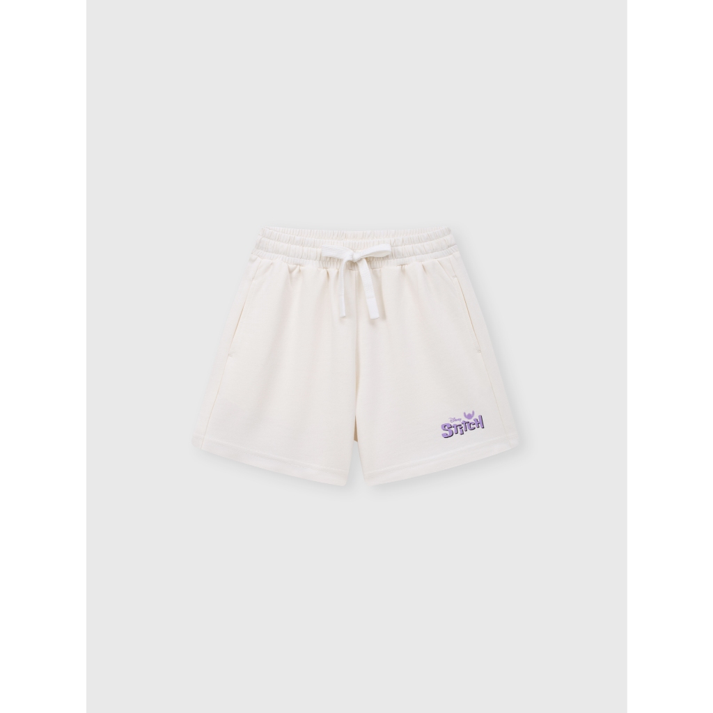 Quần short bé gái CANIFA cạp chun in hình 1BS26S010
