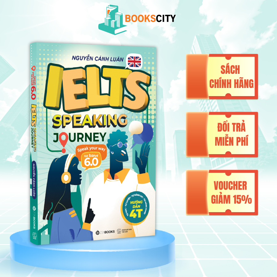 Sách - IELTS Speaking Journey: Speak Your Way To Band 6.0