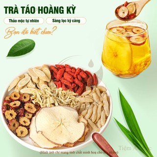 Trà Táo Hoàng Kỳ, Trà Tăng Sinh Collagen Tự Nhiên, Bổ Khí Dưỡng Huyết, Sinh Tân Dịch